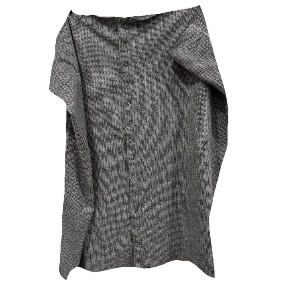 Lululemon Womens Vinyasa Scarf Wrap Multi wear Gray One Size Reversible